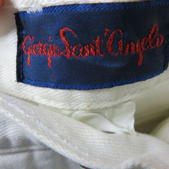 Vintage White High Waist Denim Shorts - Women's M - Picture 5 of 8